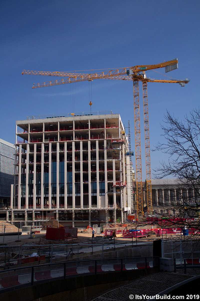 The Construction of Two Chamberlain Square - March 2019