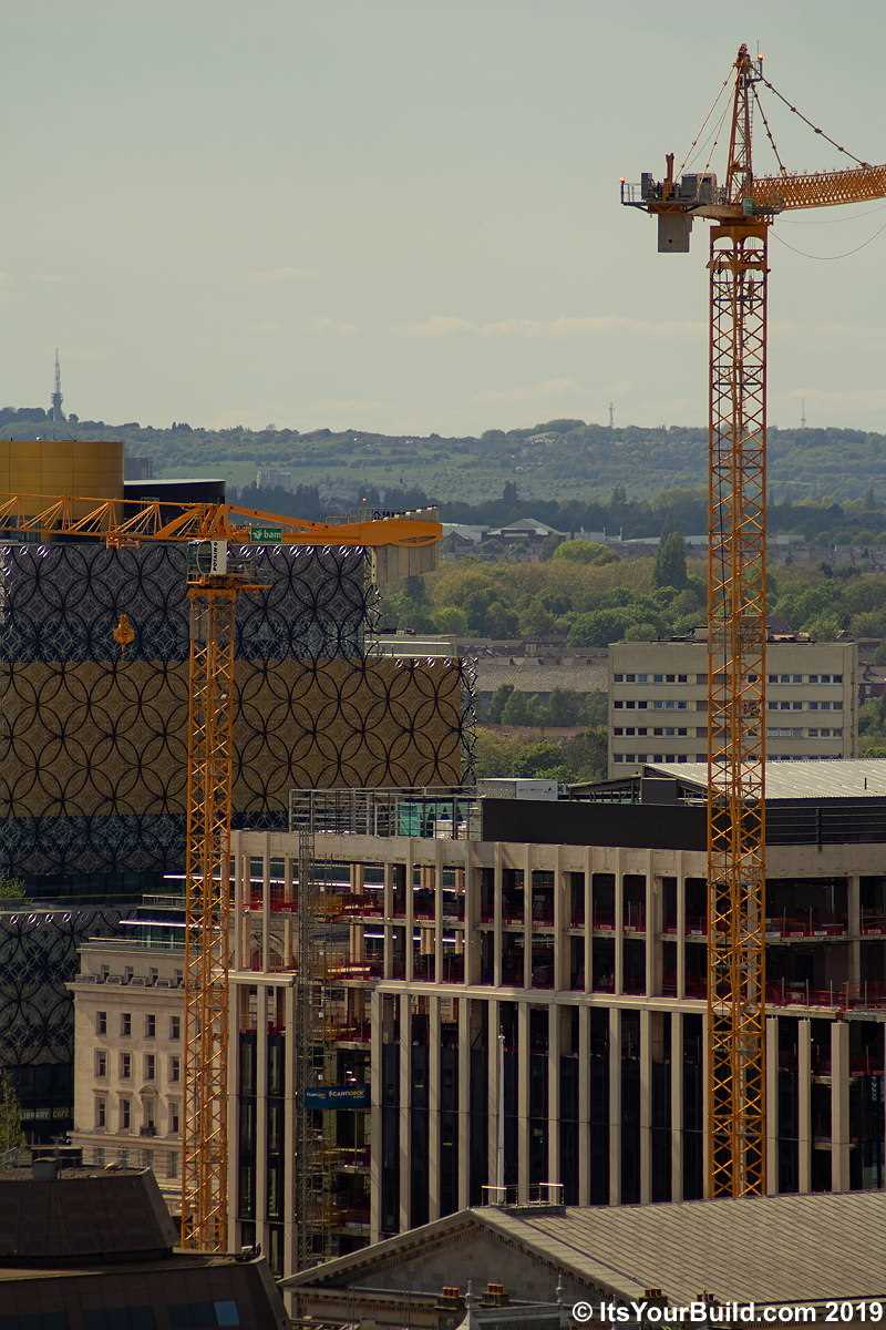 The Construction of Two Chamberlain Square - May 2019